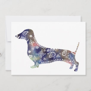 Mandala Dog Briefkaart