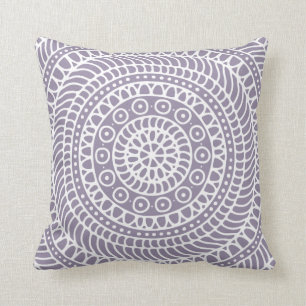 Mandala Doodle Lavender Kussen