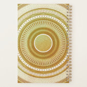 Mandala d'or et de paillettes (Dos)