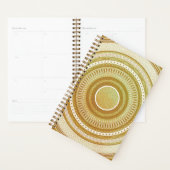 Mandala d'or et de paillettes (Devant avec enveloppe)