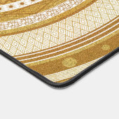 Mandala d'or et de paillettes (Coin)
