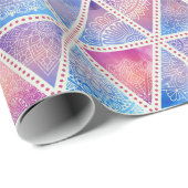 Mandala driehoekspatroon cadeaupapier (Rol Hoek)