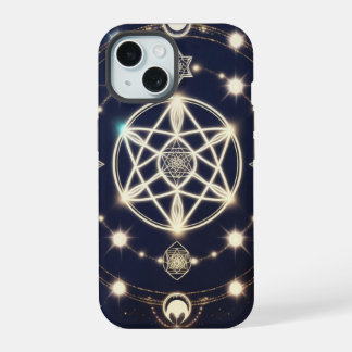 Mandala du cycle lunaire céleste – Géométrie sacré