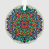 Mandala dynamique Floral & Motif géométrique (dos)
