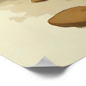 Mandala Egg – ingewikkeld Boho Floral ontwerp Poster (Hoek)