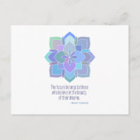Mandala Eleanor Roosevelt Beauty Quote