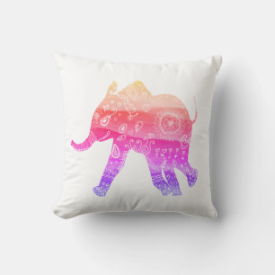 Mandala Elephant Art Throw Cushion 41 x 41 cm Kussen