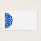 Mandala en bleu (Dos)