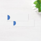 Mandala en bleu Carte de profil (Bureau)