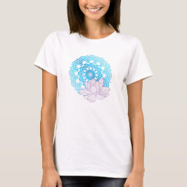 Mandala en Lotus T-shirt