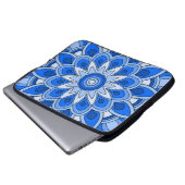 Mandala en sac électronique bleu (Devant bas)