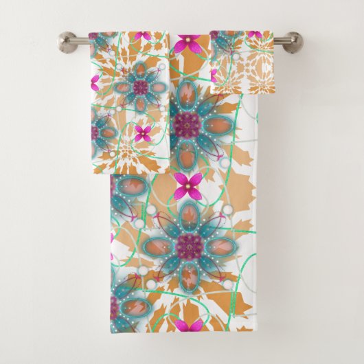 Mandala et Motif beige (En situation)