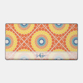 Mandala Eté Egéenne Carrelée Personnalisée (Recto)