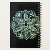 Mandala Exotic Tribal Green Gradient (Dos)