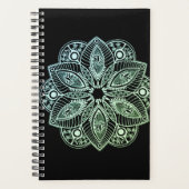 Mandala Exotic Tribal Green Gradient (Devant)