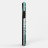 Mandala fancy Manuscript Blauwgroen Turquoise Case-Mate iPhone Case (Achterkant/rechts)