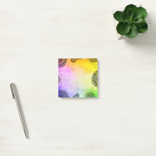 Mandala farbenfroh post-it® notes (Kantoor)
