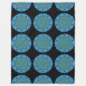 mandala fleece deken (Voorkant)