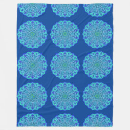 mandala fleece deken