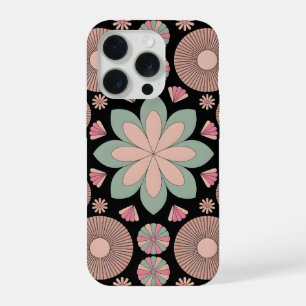 Mandala Floral Pastel Rétro Symétrie