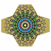 Mandala floral sans couture (Plat)