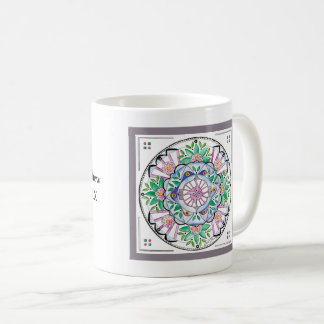 Mandala Floribunda Coffee Mok