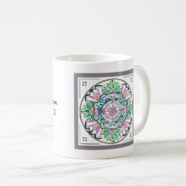 Mandala Floribunda Coffee Mok