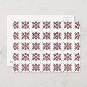 Mandala Flower Pattern Briefkaart (Voorkant / Achterkant)
