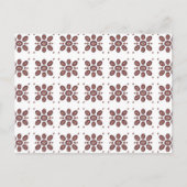 Mandala Flower Pattern Briefkaart (Voorkant)