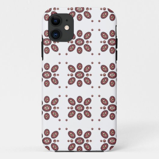 Mandala Flower Pattern Case-Mate iPhone Case (Achterkant)
