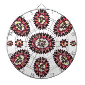 Mandala Flower Pattern Dartbord (Voorkant)
