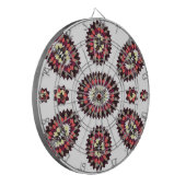 Mandala Flower Pattern Dartbord (Voorkant Links)
