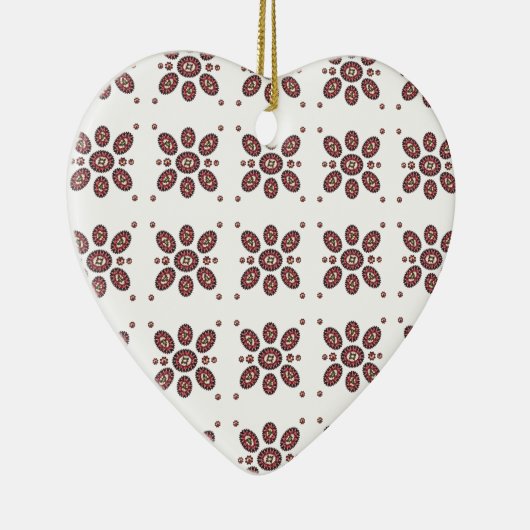 Mandala Flower Pattern Keramisch Ornament (Rechts)