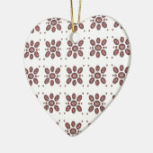 Mandala Flower Pattern Keramisch Ornament (Links)