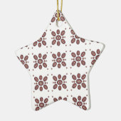 Mandala Flower Pattern Keramisch Ornament (Links)