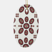 Mandala Flower Pattern Keramisch Ornament (Rechts)