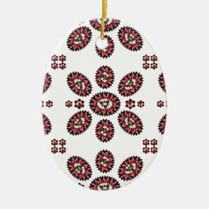 Mandala Flower Pattern Keramisch Ornament