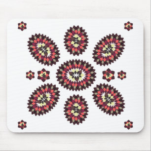 Mandala Flower Pattern Muismat