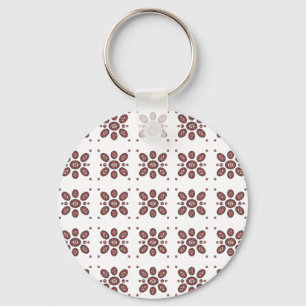 Mandala Flower Pattern Sleutelhanger
