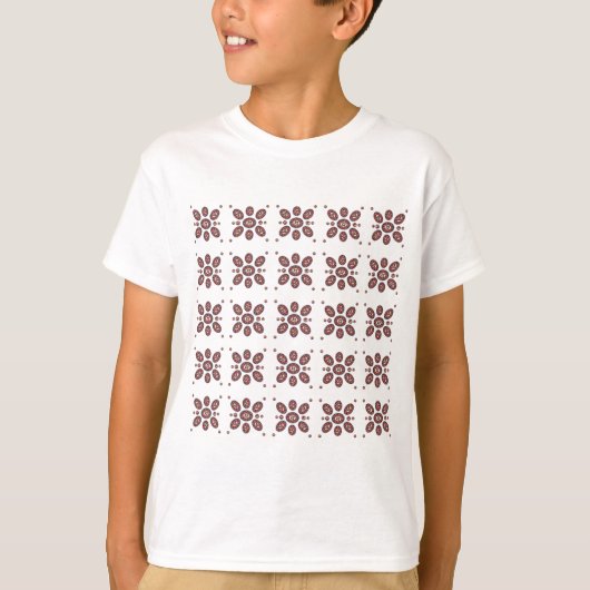 Mandala Flower Pattern T-shirt (Voorkant)