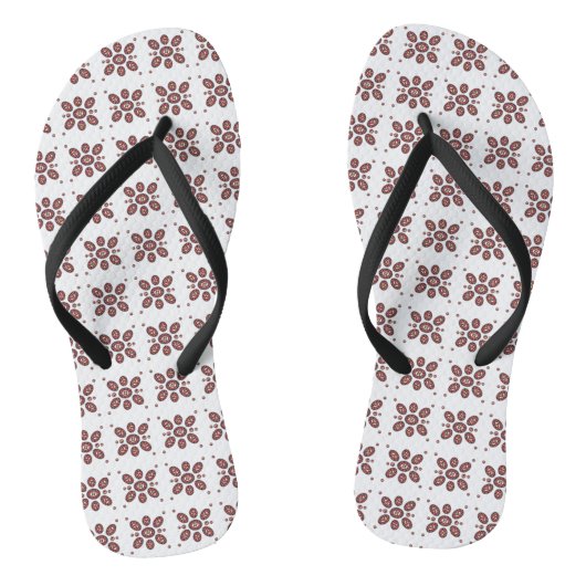 Mandala Flower Pattern Teenslippers (Voetbed)