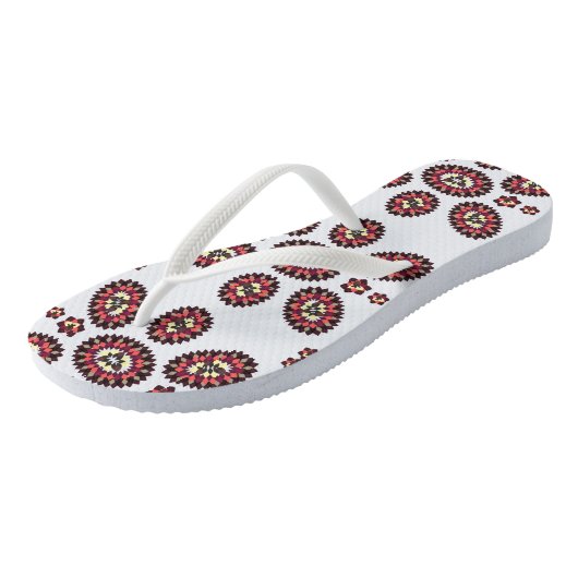 Mandala Flower Pattern Teenslippers (Schuin)