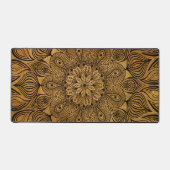 Mandala Flower Zen Tan Neutral Black Light Brown (Recto)