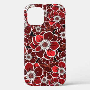 Mandala Flowers 4 iPhone 12 Hoesje