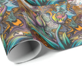 Mandala Flowers Cadeaupapier (Rol Hoek)