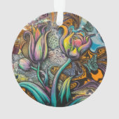 Mandala Flowers Ornament (achterkant)