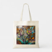 Mandala Flowers Tote Bag (Achterkant)