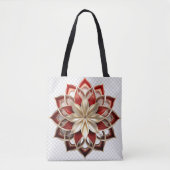 Mandala Fractal Design Bag Draagtas (Voorkant)