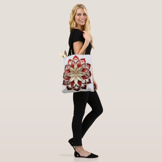 Mandala Fractal Design Bag Draagtas (Op model)
