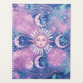 Mandala Galaxie Nébuleuse Soleil & Lune Céleste (Devant)